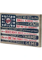 Minnesota Twins Canvas Flag Wall Wall Art