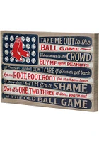 Boston Red Sox Canvas Flag Wall Wall Art