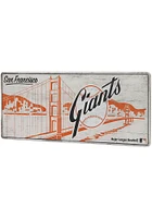 San Francisco Giants Wood Wall Sign