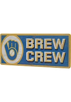 Milwaukee Brewers Wood Wall Sign