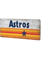 Houston Astros Wood Wall Sign