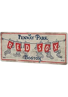Boston Red Sox Wood Wall Sign