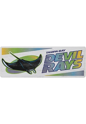 Tampa Bay Rays Wood Wall Sign