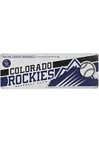 Colorado Rockies Wood Wall Sign