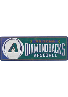 Arizona Diamondbacks Wood Wall Sign