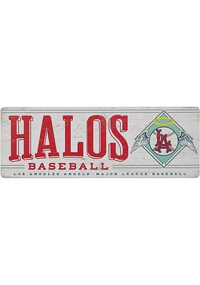 Los Angeles Angels Wood Wall Sign