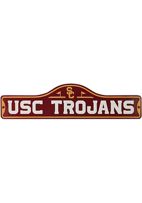 USC Trojans Metal Street Sign