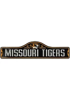 Missouri Tigers Metal Street Sign - Black