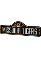 Missouri Tigers Metal Street Sign - Black