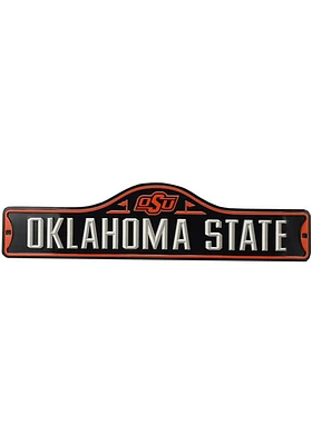 Oklahoma State Cowboys Metal Street Sign