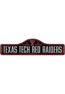 Texas Tech Red Raiders Metal Street Sign