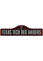 Texas Tech Red Raiders Metal Street Sign