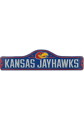 Kansas Jayhawks Metal Street Sign