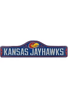 Kansas Jayhawks Metal Street Sign