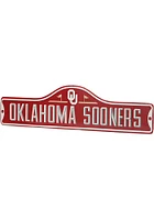Oklahoma Sooners Metal Street Sign