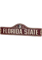 Florida State Seminoles Metal Street Sign