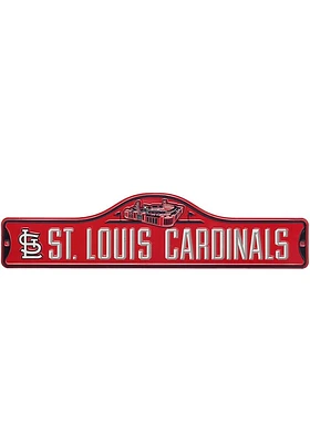 St Louis Cardinals Metal Street Sign