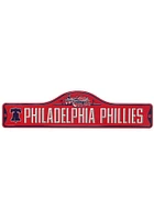 Philadelphia Phillies Metal Street Sign