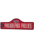 Philadelphia Phillies Metal Street Sign