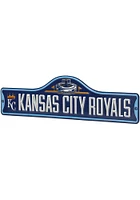 Kansas City Royals Metal Street Sign - Blue