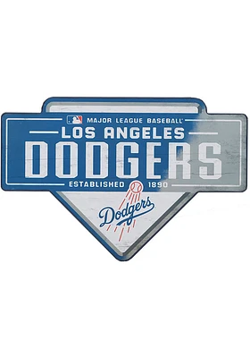 Los Angeles Dodgers Base Wood Wall Wall Art