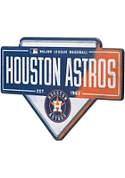 Houston Astros Base Wood Wall Wall Art