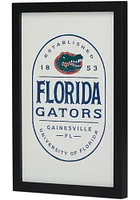 Florida Gators Framed Wood Wall Sign