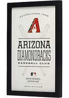 Arizona Diamondbacks Framed Wood Wall Sign
