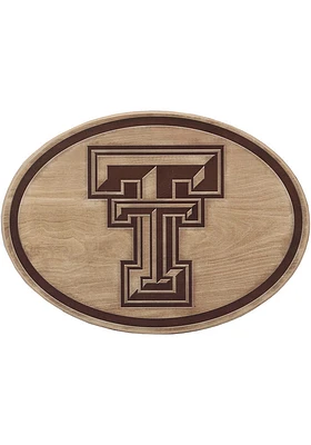 Texas Tech Red Raiders Logo Wood Wall Sign