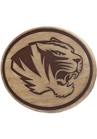Missouri Tigers Logo Wood Wall Sign - Brown