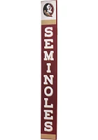 Florida State Seminoles Vertical Wood Wall Sign