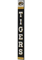 Missouri Tigers Vertical Wood Wall Sign - Black