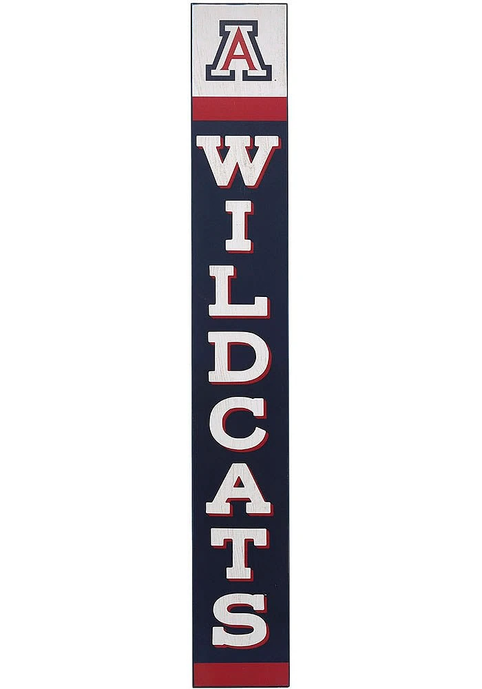 Arizona Wildcats Vertical Wood Wall Sign