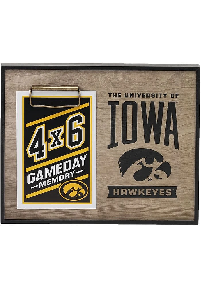 Iowa Hawkeyes Clip Photo Picture Frame