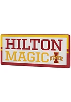 Iowa State Cyclones Hilton Magic Wood Sign - Red