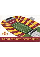 Iowa State Cyclones Jack Trice Wood Magnet