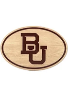 Baylor Bears Oval Wood Sign
