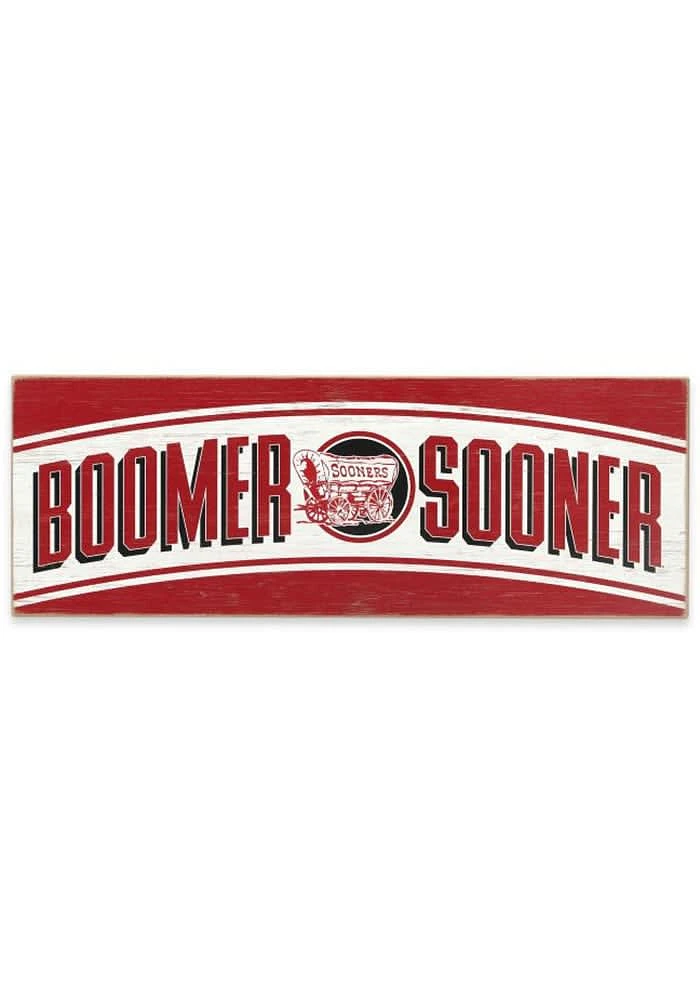 Oklahoma Sooners Tradition Wood Sign