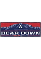 Arizona Wildcats 28x10 Logo Wood Sign