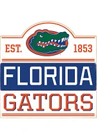 Florida Gators 18.25x18.25 Bump Planked Wood Sign