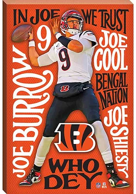 Cincinnati Bengals Canvas Wall Art