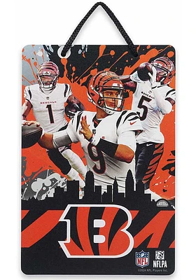 Cincinnati Bengals X-Metal Wall Style Sign