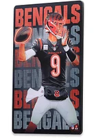 Joe Burrow Cincinnati Bengals Neon Star Sign