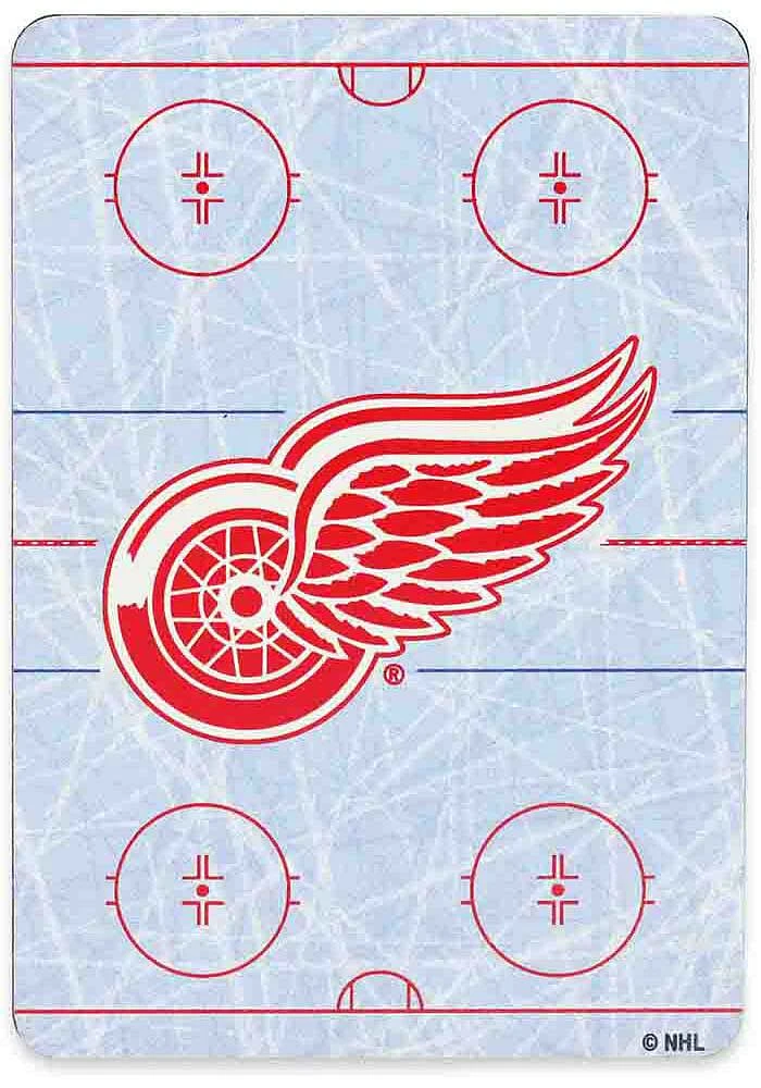 Detroit Red Wings Metal Rink Magnet