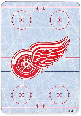 Detroit Red Wings Metal Rink Magnet