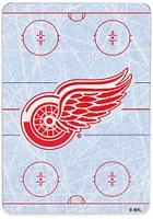 Detroit Red Wings Metal Rink Magnet