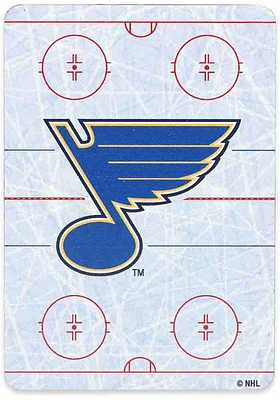St Louis Blues Metal Rink Magnet