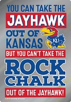 Kansas Jayhawks Jayhawk Out Of Kansas Magnet