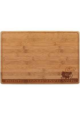 Kansas Jayhawks Bamboo Cutting Board