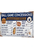 Kansas City Royals Concession Sign - Blue